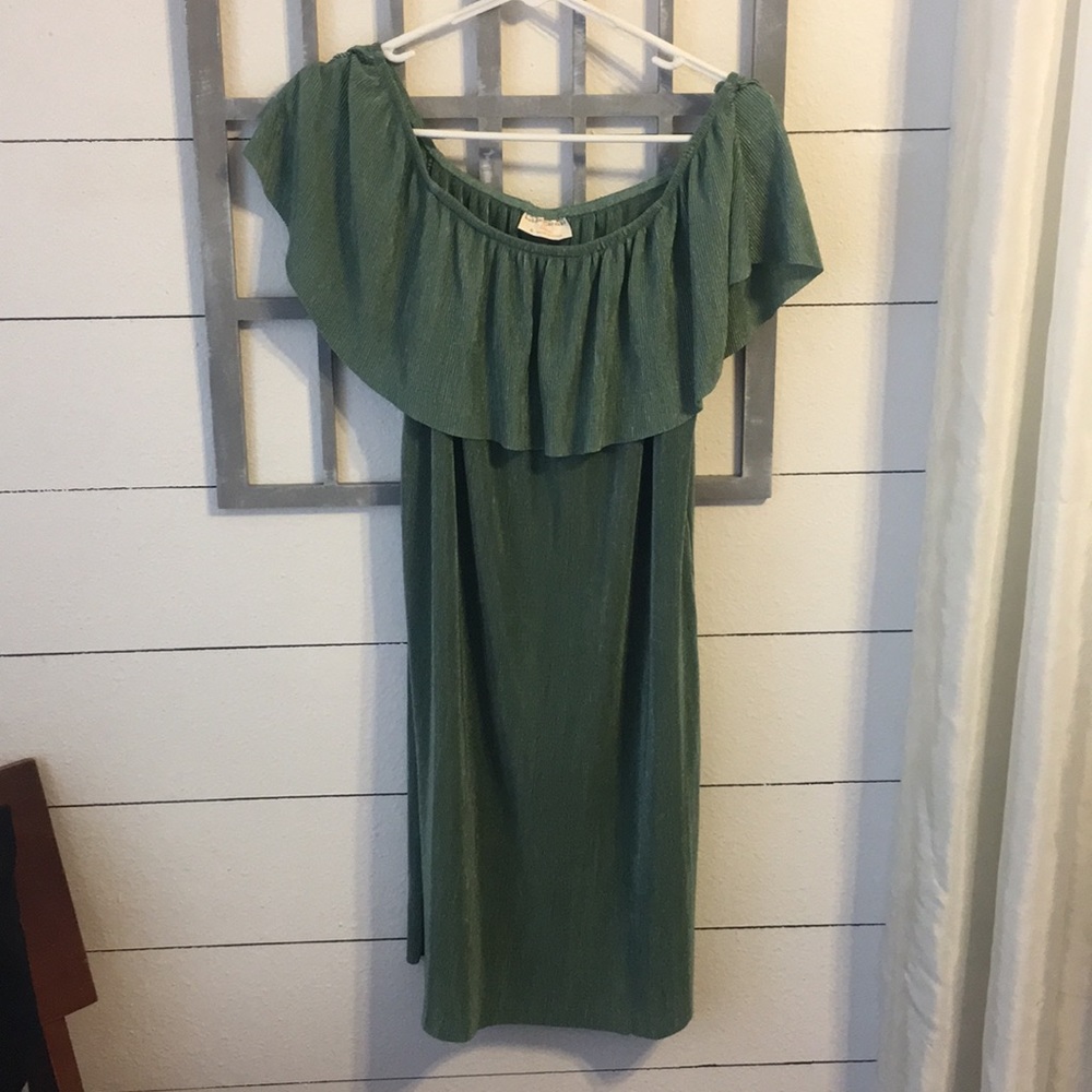 Off the shoulder dress